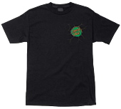 Teenage Mutant Ninja Turtles - TMNT x Santa Cruz Bebop & Rocksteady T-Shirt Black
