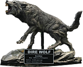 Wonders of the Wild - Dire Wolf 11" Statue