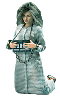 Harry Potter and the Prisoner of Azkaban - Bellatrix Lestrange in Prisoner Outfit 1/8th Scale Action Figure