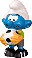 The Smurfs - Football Goalkeeper Smurf 2” Figure
