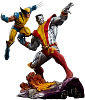 X-Men - Colossus & Wolverine: The Fastball Special Premium Format Statue