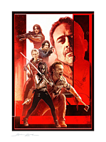 The Walking Dead - The Last Stand Fine Art Print by Brian Rood (RS)
