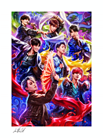BTS - BTS: Idol 12” x 16” Fine Art Print by Ian MacDonald
