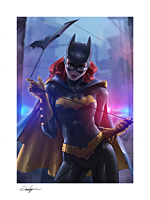 Batman - Batgirl Fine Art Print by Jeehyung Lee