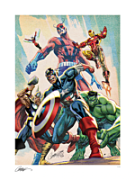 The Avengers - Avengers Assemble: Alpha #1 Fine Art Print by J. Scott Campbell