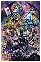 Batman - The Rogues Gallery Fine Art Print by Vincenzo Riccardi