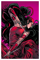 Daredevil - Elektra: Woman Without Fear #3 Variant Cover Fine Art Print by Carmen Carnero
