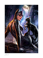 Batman - Catwoman: Girl’s Best Friend Fine Art Print by Ian MacDonald