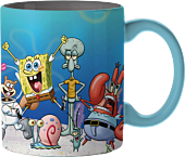 SpongeBob SquarePants - Cast Ceramic Mug