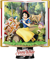 Snow White and the Seven Dwarfs (1937) - Snow White Story Book Series D-Stage 6” Statue