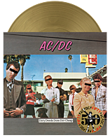 AC/DC - Dirty Deeds Done Dirt Cheap LP Vinyl Record (50th Anniversary Gold Nugget Coloured Vinyl)