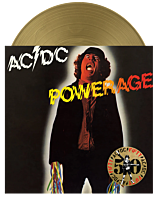 AC/DC - Powerage LP Vinyl Record (50th Anniversary Gold Nugget Coloured Vinyl)