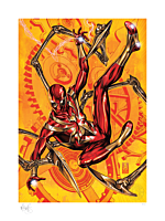 Spider-Man - Iron Spider Fine Art Print by Mark Brooks