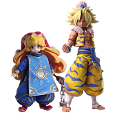 Trials of Mana - Kevin & Charlotte Bring Arts 6” Action Figure 2-Pack