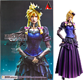 Final Fantasy VII Remake - Cloud Strife in Dress Play Arts Kai 11” Action Figure