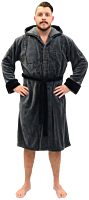 Star Wars: Rogue One - K-2SO Hooded Fleece Bathrobe / Dressing Gown (One Size Fit Most)