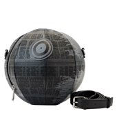Star Wars - Return of the Jedi 40th Anniversary Death Star Figural 9” Faux Leather Crossbody Bag by Loungefly