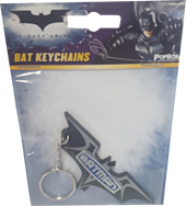 Batman: The Dark Knight - Black and Silver (Style 4) PVC Keychain 
