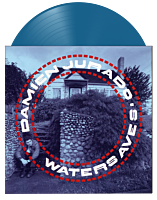 Damien Jurado - Water Ave S LP Vinyl Record (Loser Edition Aqua Coloured Vinyl)