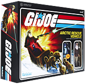 G.I. Joe - Snake Eyes & Blind Woodsman Arctic Rescue ReAction 3.75” Action Figure & Vehicle Playset