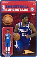 NBA Basketball - Joel Embiid Philadelphia 76ers Supersports ReAction 3.75” Action Figure
