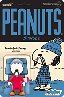 Peanuts - Lumberjack Snoopy ReAction 3.75” Action Figure