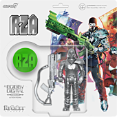 RZA - RZA as Bobby Digital (Metallic Silver with 45 Adaptor) ReAction 3.75" Action Figure with Bonus B.O.B.B.Y. / Holocaust (Silkworm) 7" Split Single Vinyl Record Box Set