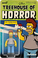 The Simpsons - Hell Toupee Homer ReAction 3.75" Action Figure (Wave 4)