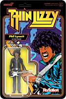 Thin Lizzy - Phil Lynott (Black Leather) ReAction 3.75" Action Figure