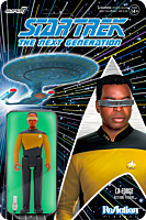 Star Trek: The Next Generation - Lt. Commander Geordi La Forge ReAction 3.75” Action Figure