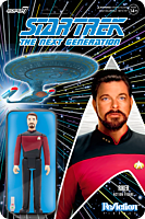 Star Trek: The Next Generation - Commander Riker ReAction 3.75” Action Figure