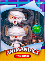 Pinky and the Brain - Brain Ultimates! 7” Scale Action Figure