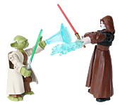 Yoda vs Emperor Palpatine Hero Mashers 7” Action Figure 2-Pack