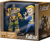 Fallout - Excavator & Vault Boy (Gun) 3" 2-Pack Mini Figure Set