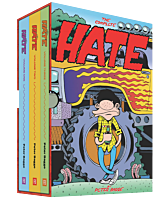 The Complete Hate by Peter Bagge Hardcover Book Box Set (Set of 3)