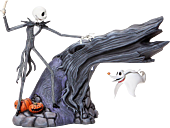 The Nightmare Before Christmas - Jack and Zero Fetch Levitation Statue