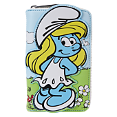 The Smurfs - Smurfette Cosplay 4" Faux Leather Zip-Around Wallet