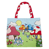 The Smurfs - Village Life 15" Canvas Tote Bag 
