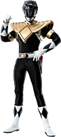 Mighty Morphin Power Rangers - Dragon Shield Black Ranger FigZero 1/6th Scale Action Figure