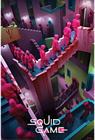 Squid Game - Crazy Stairs Poster (1159)