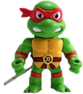 Teenage Mutant Ninja Turtles (TMNT) - Raphael Metals Keychain
