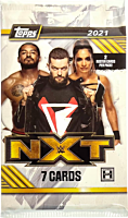 WWE NXT - 2021 Topps Wrestling Trading Cards Hobby Pack (7 Cards)
