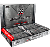 WWE - 2021 Topps Undisputed Wrestling Trading Cards Hobby Box (Display of 10)