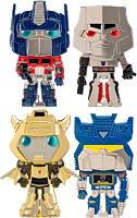 Transformers (1984) - Optimus Prime, Megatron, Soundwave & Bumblebee 4” Pop! Enamel Pin Bundle (Set of 4)mers (1984) - Optimus Prime 4” Pop! Enamel Pin