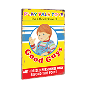 Child’s Play 2 - Play Pals Metal Sign Prop Replica