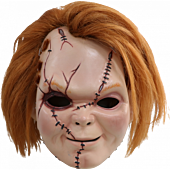 Curse of Chucky - Chucky Scarred Plastic Mask with Hair