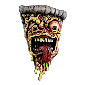 Jimbo Phillips - Pizza Fiend Face Deluxe Adult Mask