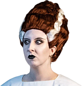 Bride of Frankenstein (1935) - The Bride of Frankenstein Deluxe Adult Wig (One Size Fits Most)