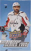 NHL Hockey - 2022/23 Upper Deck Hockey Series Two Trading Cards Hobby Box (24 Packs)