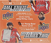NHL Hockey - 2022/23 Upper Deck Hockey Series Two Trading Cards Retail Box (24 Packs)